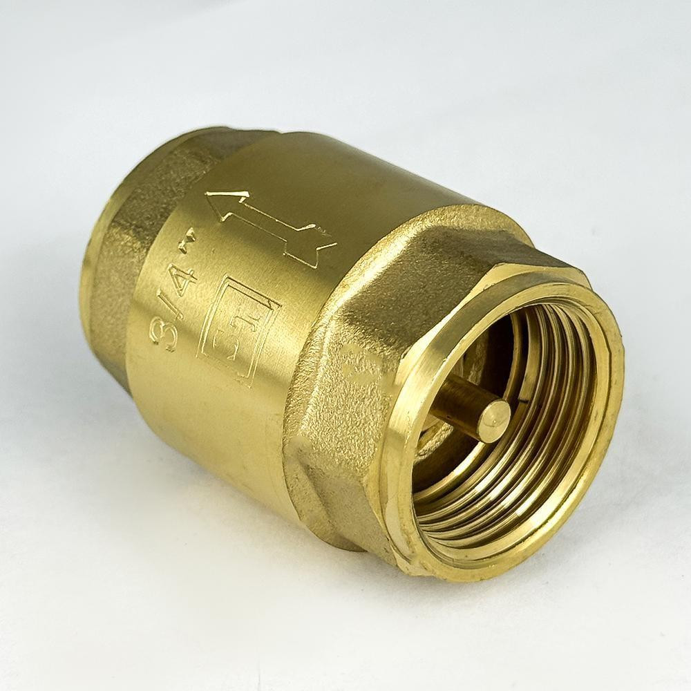 Обратный клапан 3/4'' латунный шток Santan Харьков - изображение 3