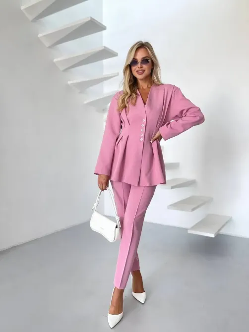 Женский костюм с пиджаком и брюками Одесса - изображение 6