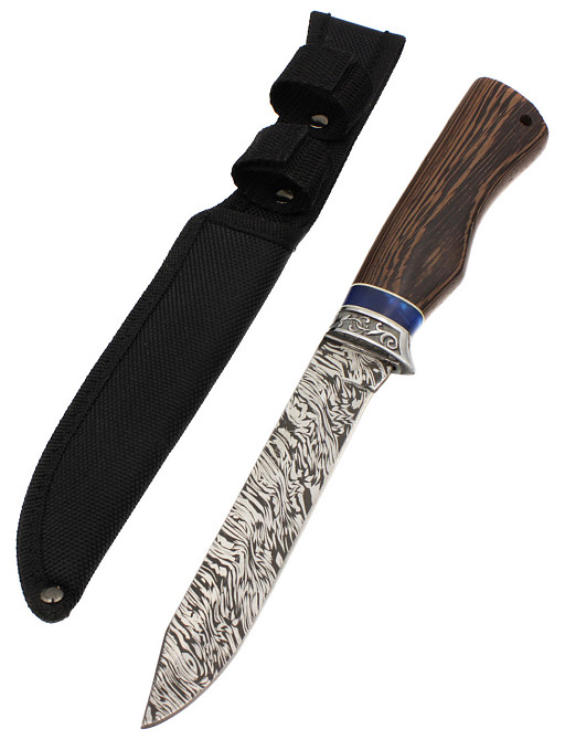 Ніж мисливський "Мисливець" A847 / 27,5 см / 13 см Дніпро - фото 1