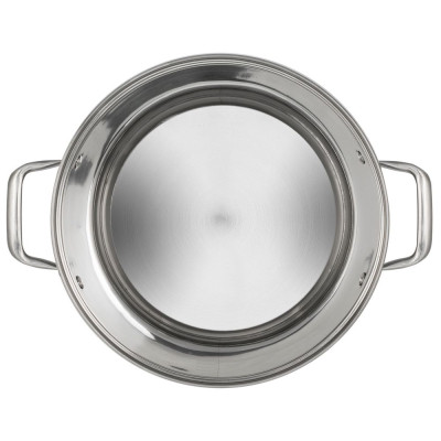 Каструля Resto Libra із кришкою 30 см 15 л (92009) Вінниця - фото 10