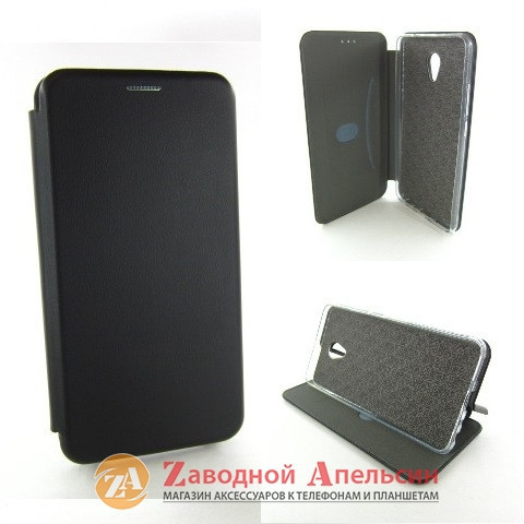 Чохол книжка Meizu M5 Note Aspor Case black Одеса - фото 2