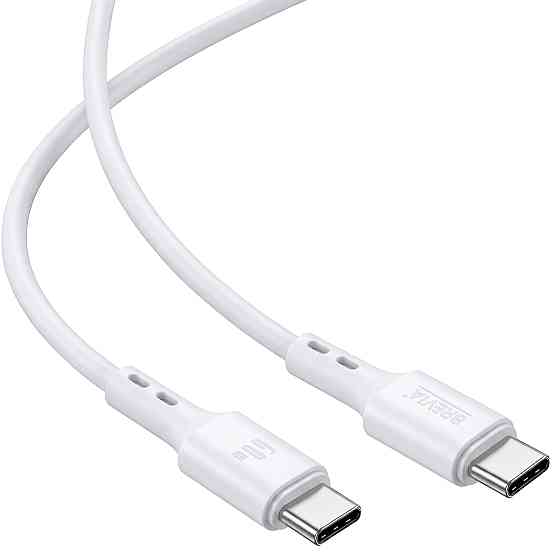 Кабель Brevia Type-C to Type-C 60W 1м, білий box (51100WCCC1) Львів