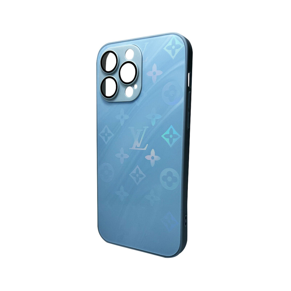 Чохол для смартфона AG Glass Gradient LV Frame for Apple iPhone 11 Pro Sierra Blue Киев - изображение 1