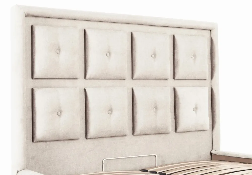 Кровать Windsor Comfort 140 х 190 см Мисти Milk С подъемным механизмом и нишей для белья Бежевый Киев - изображение 5