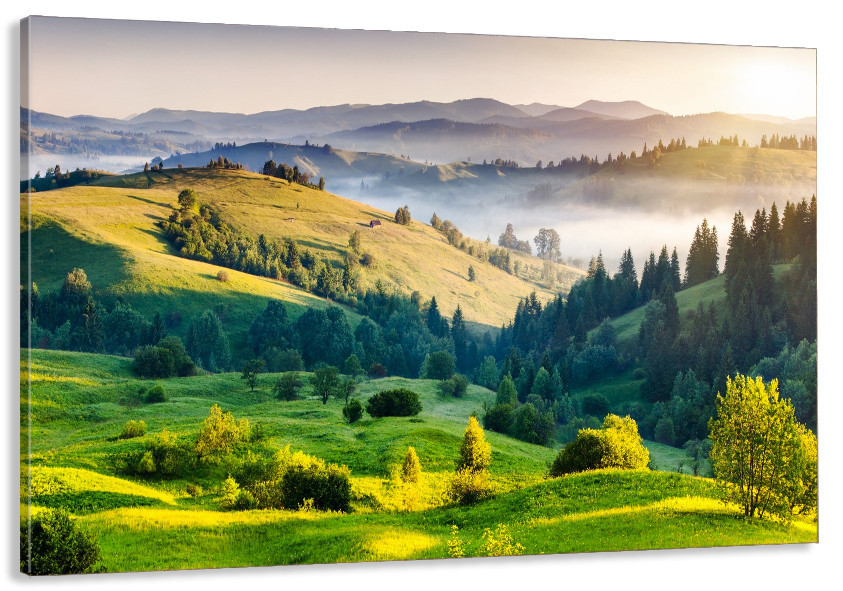 Картина холст в гостиную / спальню Природа гір    MLP_63 70x140 см Киев - изображение 1