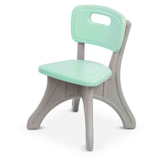 Детский столик с двумя стульями NEW TABLE-5 бежево-мятный Винница