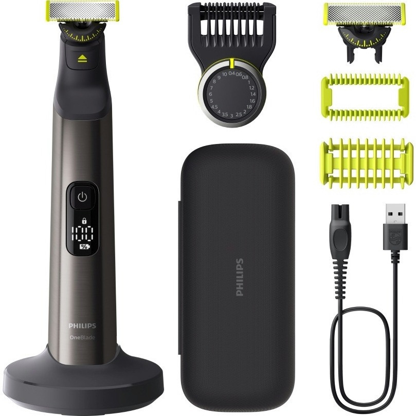 Електроверстат Philips OneBlade Pro 360 QP6652/61 Чорний Харьков - изображение 8