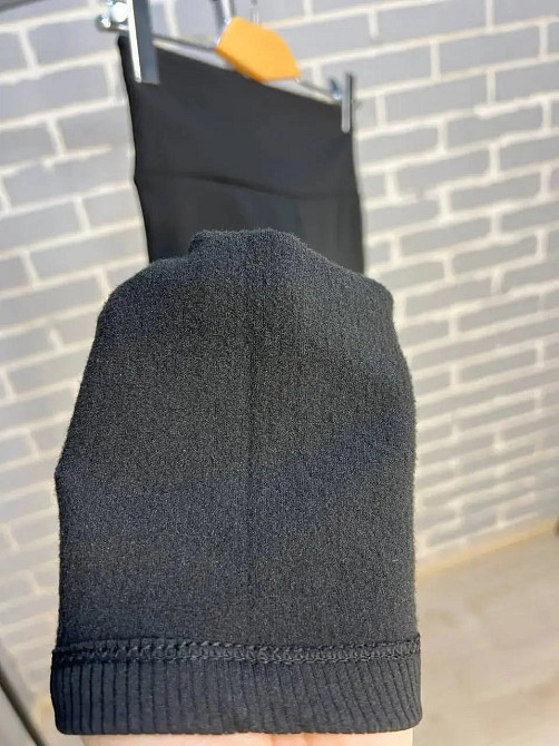 Лосини жіночі Lady Hurem 2395 рубчик широкий пояс утеплені чорні, чорний, 4XL Київ - фото 12