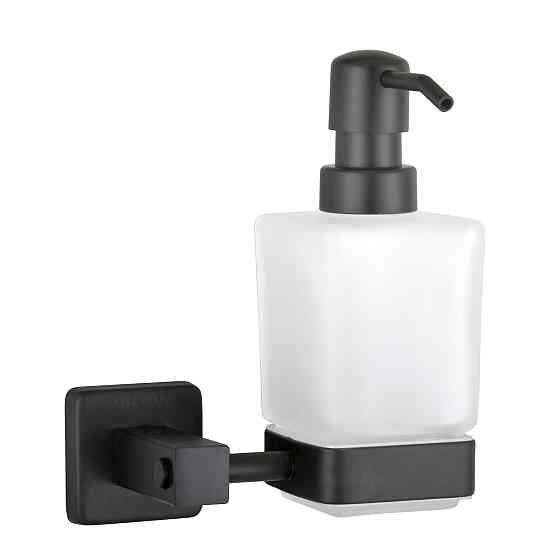 Дозатор рідкого мила Globus Lux BQ9433 чорний матовий SUS304 Киев