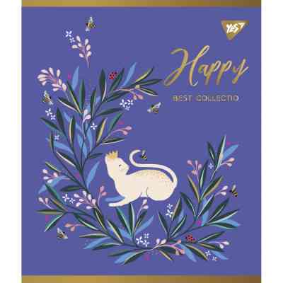 Зошит Yes А5 Happy 48 аркушів клітинка (766873) Вінниця