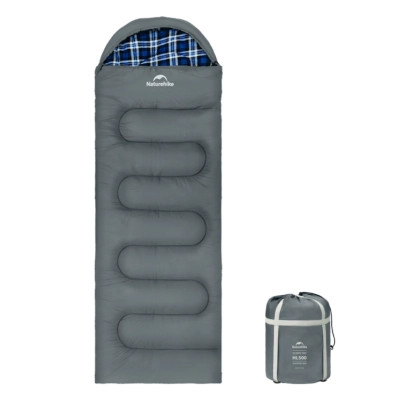 Спальный мешок Naturehike з капюшоном Clear Sky CNK2450WS042, сірий (6927595792049) Винница - изображение 1