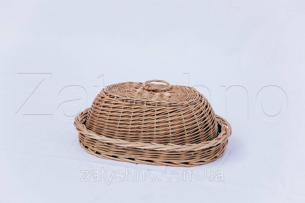 Хлебница плетеная из лозы | хлебница из лозы | хлебница с крышкой Киев - изображение 2