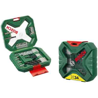 Набір свердл і біт Bosch X-LINE-34 (2.607.010.608) Вінниця