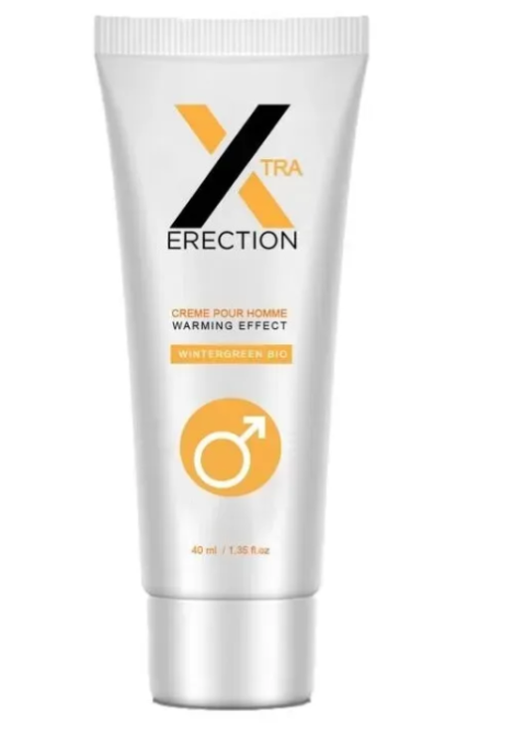 Крем для стимулювання пеніса XTRA ERECTION warming gel for man, 40 ml Sex Aura Київ - фото 2