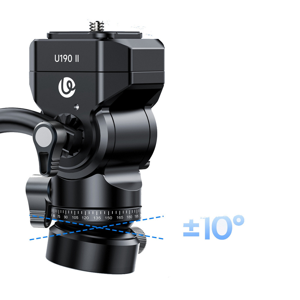 Видеоголовка панорамная для штатива с ручкой 4кг Ulanzi U190 II Киев - изображение 3