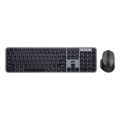 Комплект 2E MK440 Wireless/Bluetooth UA Black/Grey (2E-MK440WBGR_UA) Вінниця
