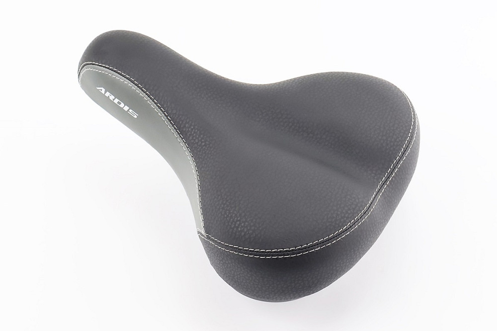 Сидіння ХВЗ 260x180мм, чорно-сіре N312 Киев - изображение 1