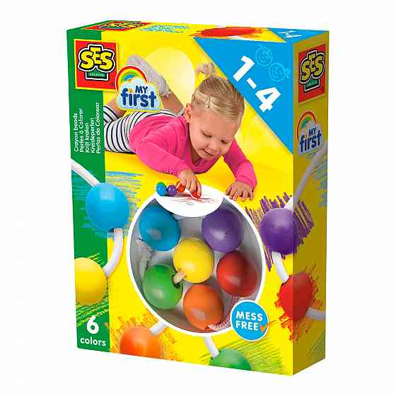 Набір для малювання серії My first - Воскові олівці-намистинки Дніпро