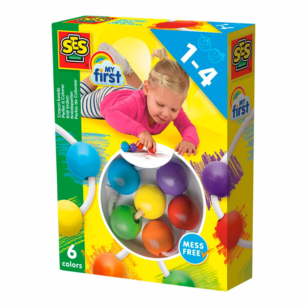 Набір для малювання серії My first - Воскові олівці-намистинки Дніпро - фото 1