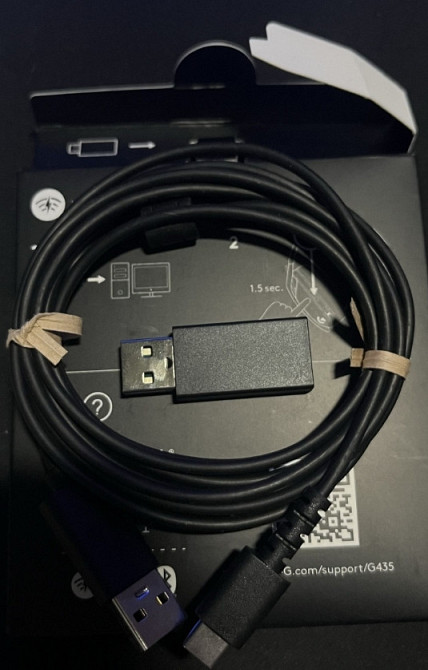 Наушники игровые Logitech g435, наушники igровый логитеч Харьков - изображение 2