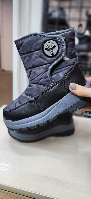 Детские  зимние дутики милитари 33,35 Николаев - изображение 4