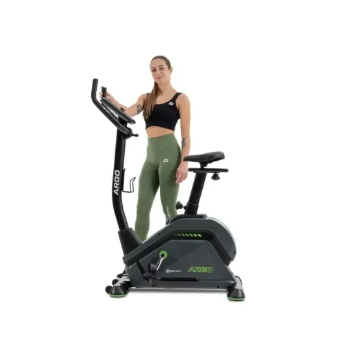 Велотренажер електромагнітний + мат Hop-Sport 120H чорний Київ - фото 10