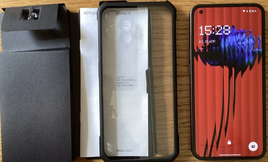 Смартфон Nothing Phone (1) 8/256GB Black Global EU Киев - изображение 1