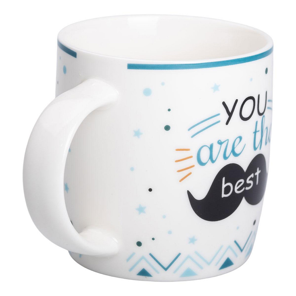 Чашка фарфоровая з написом "You are the best" 450 мл Київ - фото 2