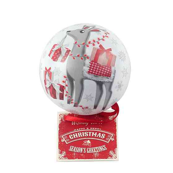 Коробка-куля "Новорічний Олень" Рівне