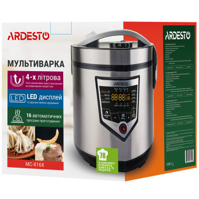 Мультиварка Ardesto MC-Х16X (MC-X16X) Вінниця - фото 7