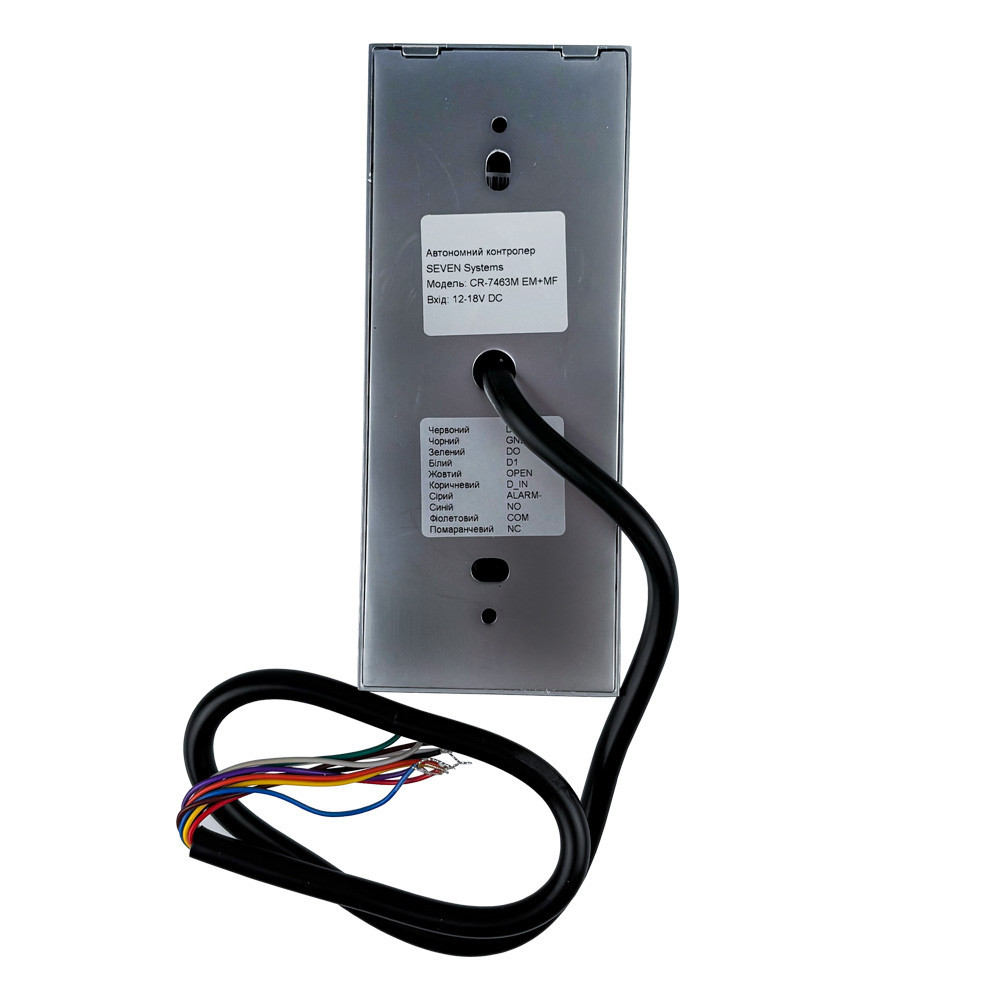 Контролер доступу + зчитувач SEVEN CR-7463m (EM-Marin + MIFARE) Київ - фото 3