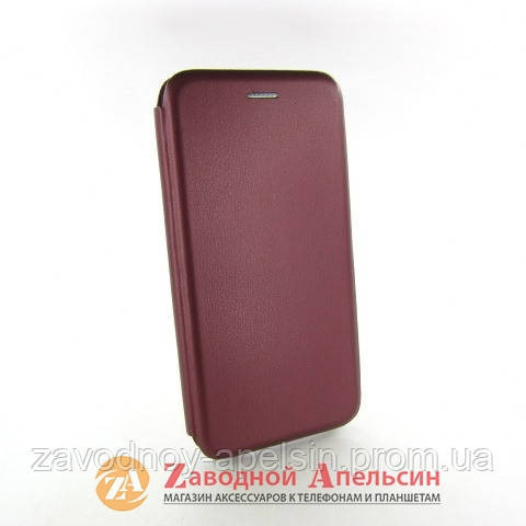 Чохол книжка Xiaomi Redmi Note 8 Aspor Case marsala Одеса - фото 1