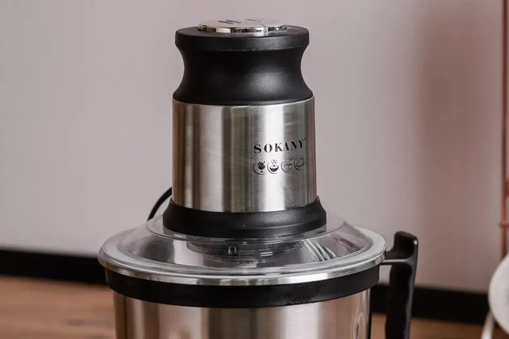 Чопер подрібнювач з чашею 3 літри 4 леза нержавіюча сталь овочерізка Sokany SK-7027 Коломыя - изображение 6