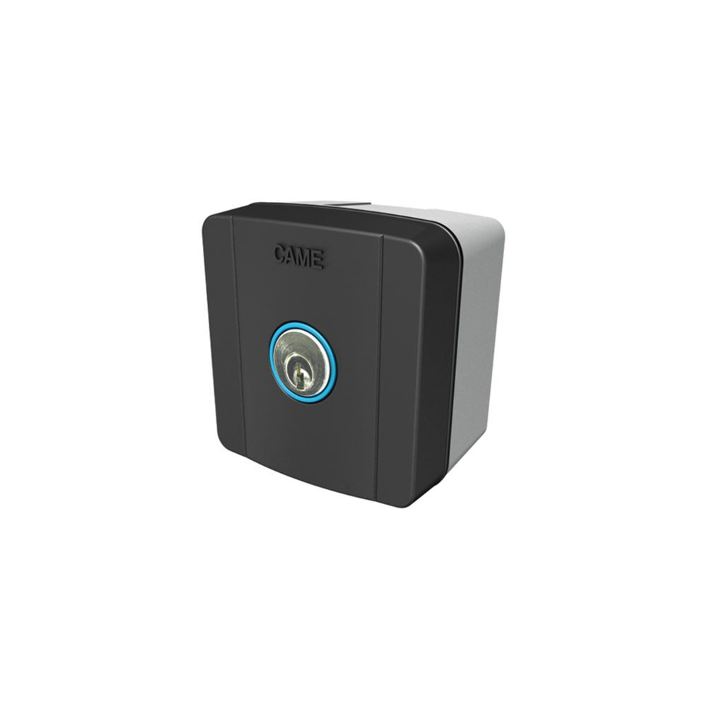 Накладна кнопка-ключ з підсвічуванням Came SELC1FDG для воріт і шлагбаумів Киев - изображение 1