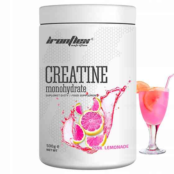 Креатин Iron Flex Creatine Monohydrate 500 g (Pink lemonade) Луцк