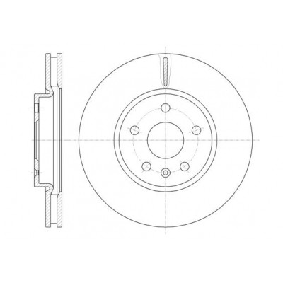 Тормозной диск REMSA 61286.10 Винница - изображение 1