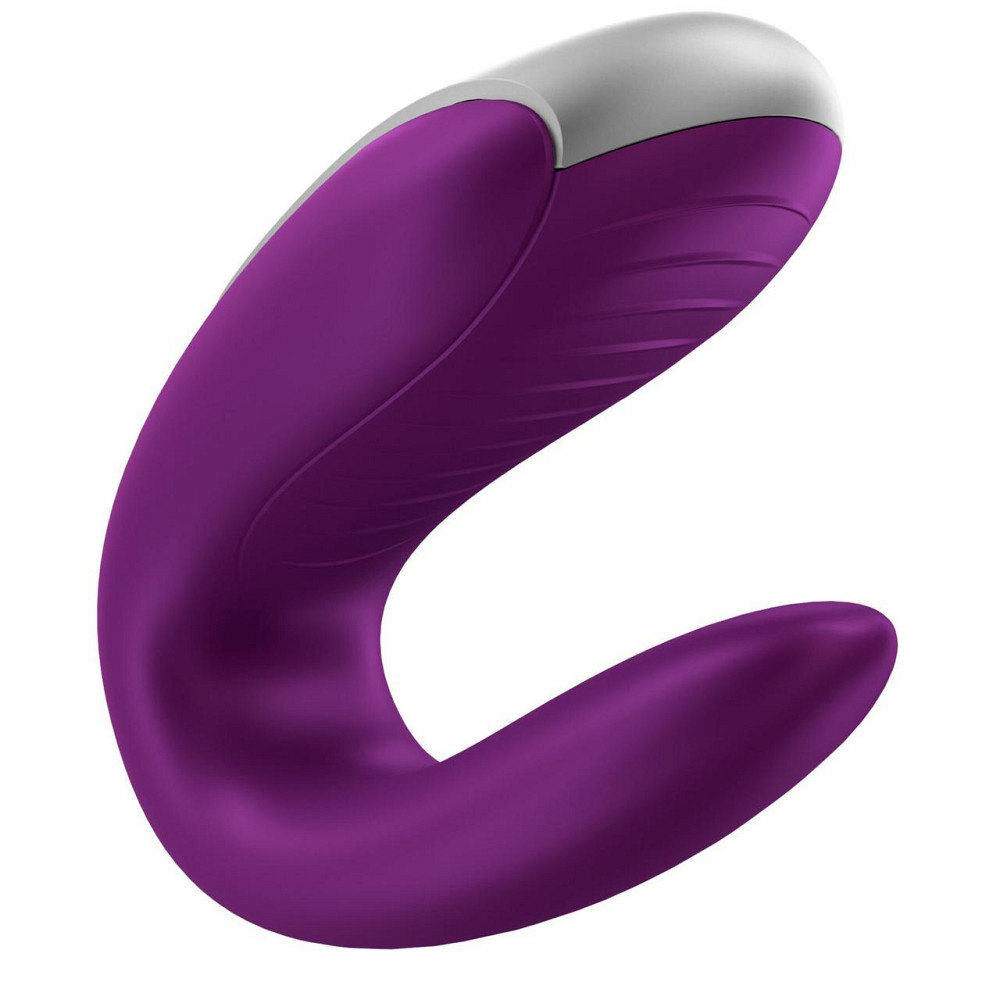 Смарт-вібратор для пар Satisfyer Double Fun (Violet) з пультом ДК Sex Aura Київ - фото 2