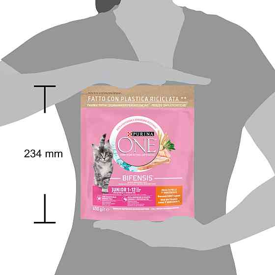 Сухой корм PURINA ONE Junior для котят, комплекс Bifensis, с курицей, 450 г Киев