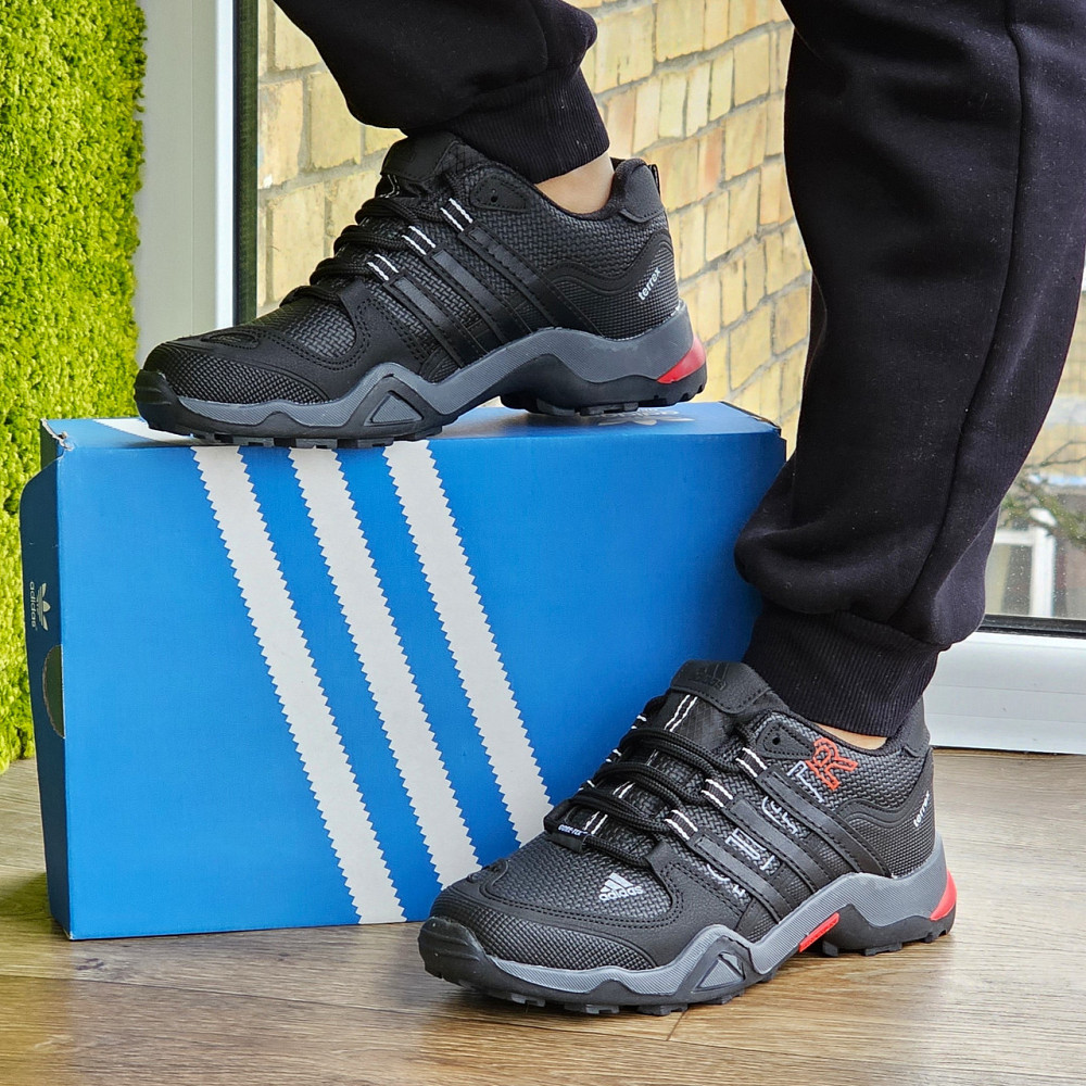 Чоловічі Кросівки Adidas Terrex Чорні Адідас Терекс (розміри: 41,42,43,44) ВідеоОбзор Дніпро - фото 1