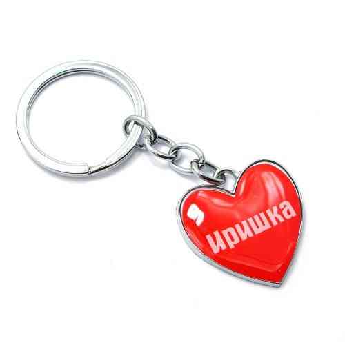 Брелок червоне серце Іринка Київ