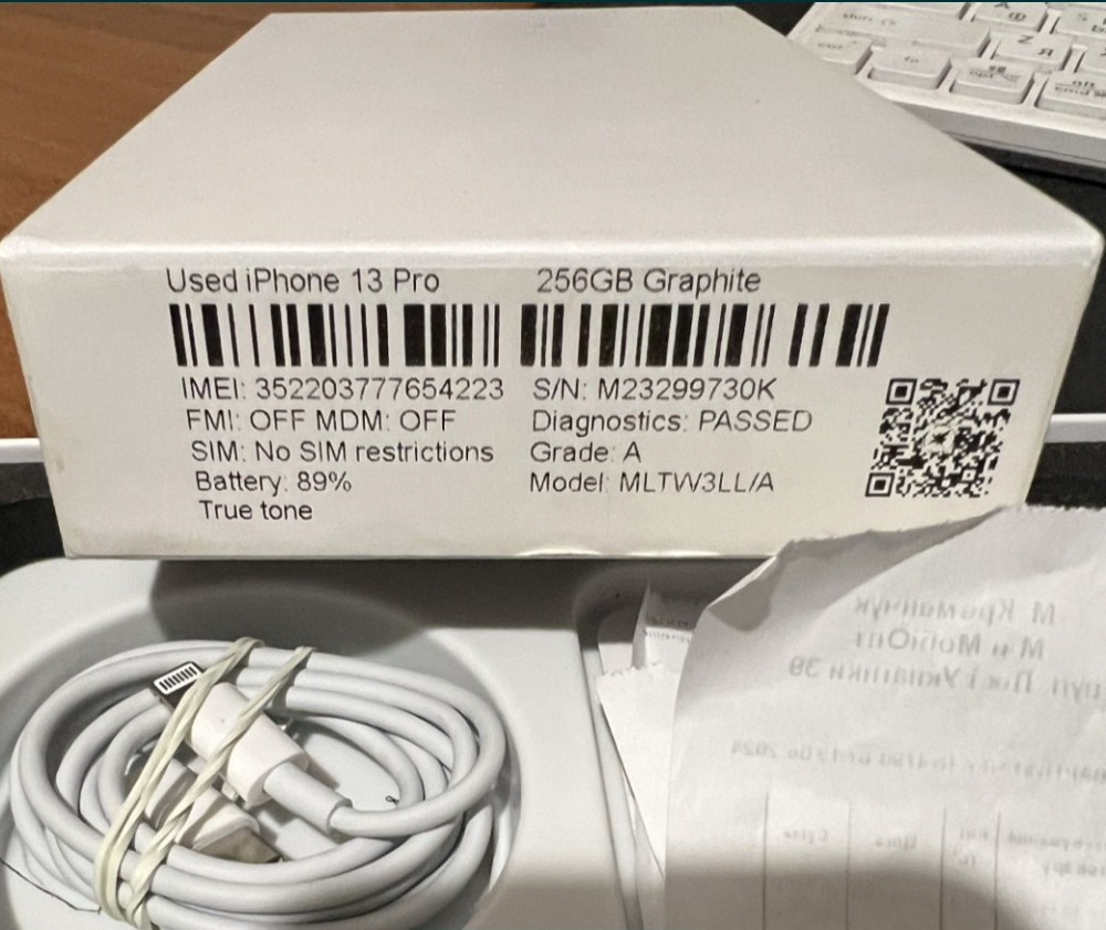 Айфон Apple iPhone 13 Pro 256Gb. Graphite. Киев - изображение 1