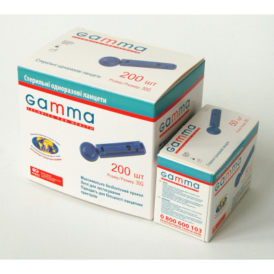 Ланцеты Gamma 200 шт. (7640162324656) Винница - изображение 8
