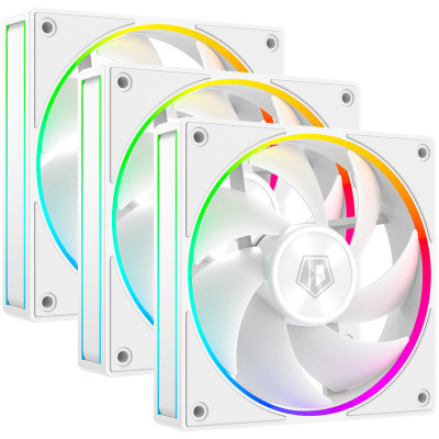 Кулер для корпуса ID-Cooling AF-127-ARGB-W TRIO Винница - изображение 1