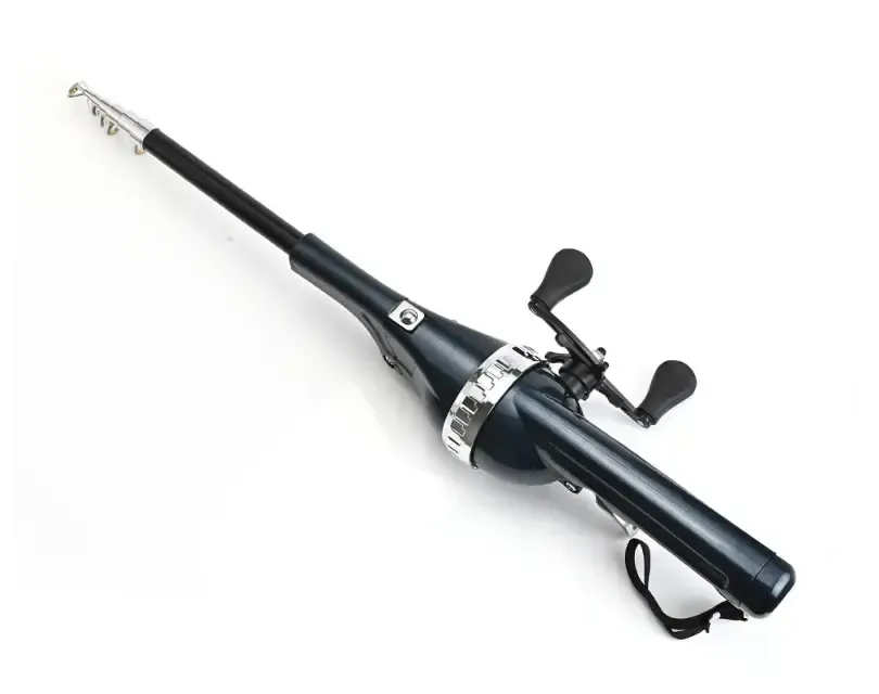 Удочка спиннинг складная телескопическая / Мини спиннинг для рыбалки Коломия - фото 8