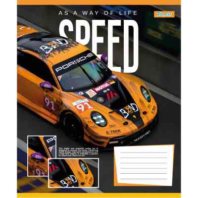 Зошит 1 вересня Speed as a way of life А5 24 аркушів лінія (768017) Вінниця