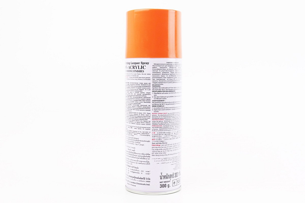 Фарба акрилова №141 "ПОМАРАНЧЕВИЙ", Аерозоль 400ml Киев - изображение 2