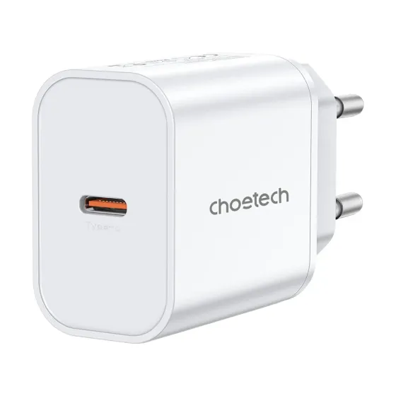 Мережевий зарядний пристрій Choetech PD3042 mini PD45W USB-C White (43-00156) Киев