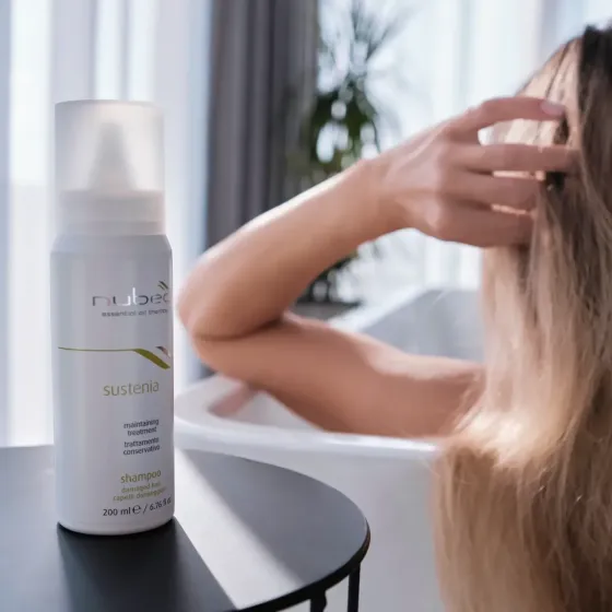 Шампунь для пошкодженого волосся Nubea Sustenia, 200 мл Дніпро