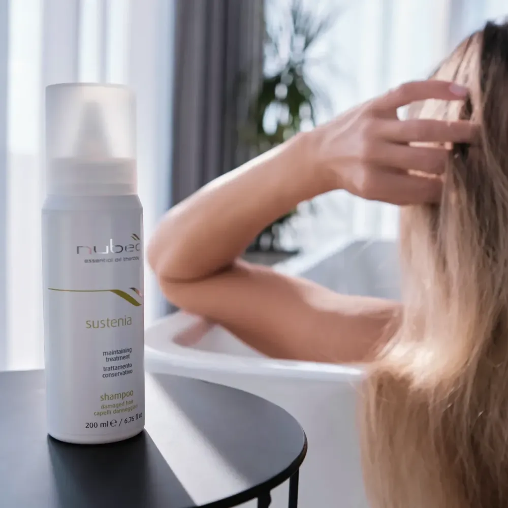 Шампунь для пошкодженого волосся Nubea Sustenia, 200 мл Дніпро - фото 2