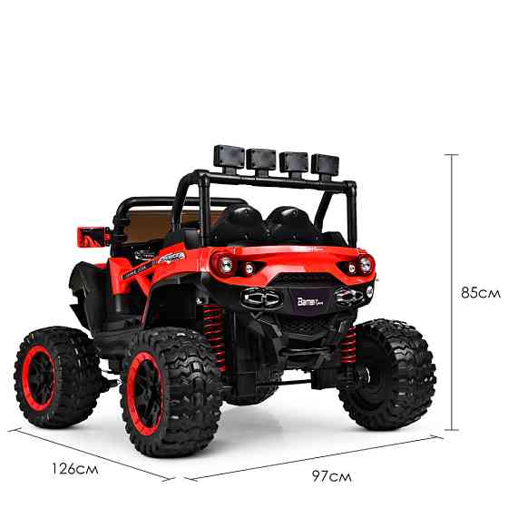 Електромобіль дитячий Джип M 3804EBLR-3 з музикою та світлом Вінниця